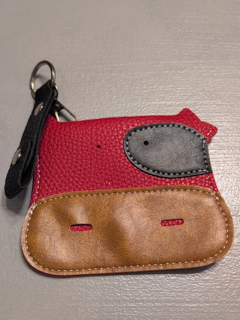 Red Cow Coin Purse Or Purse Flair